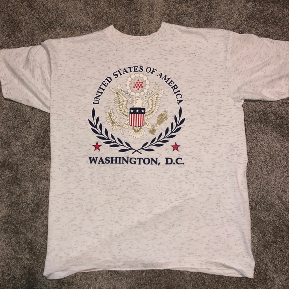 💙 Vintage 1990s single stitch Washington D.C. made in USA t-shirt - Size Large